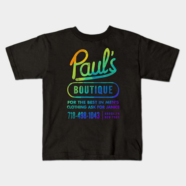 Beastie Paul's poligoncolor Kids T-Shirt by cobaterus